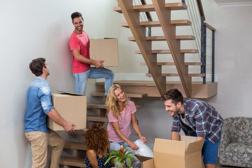 Man with van service helping with a local move in Streatham