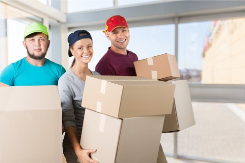 Furniture loading support for a flat move in Streatham