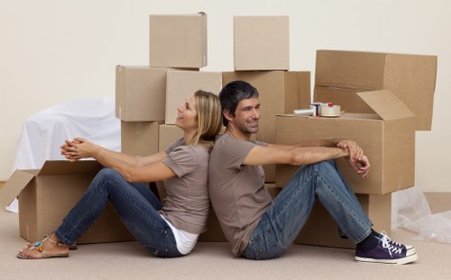 Furniture removal support for a Streatham street with parking considerations