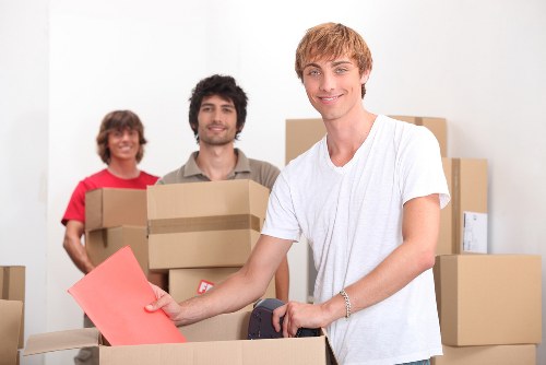 Waste segregation and compliant disposal during a move