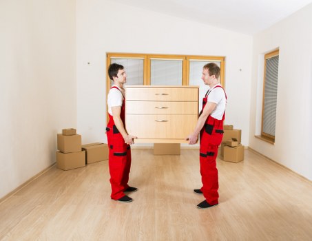 Man and van service helping with a flat move near Streatham